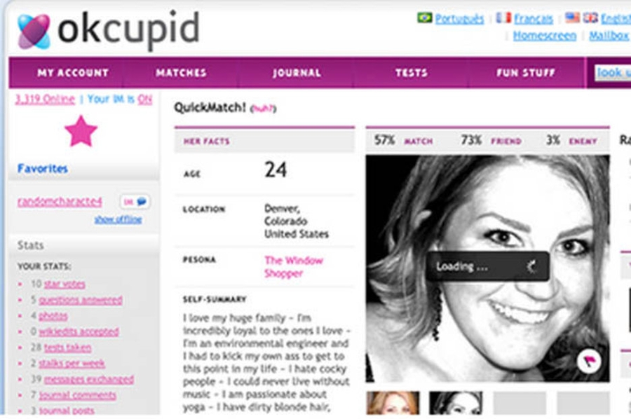 okcupid dating persona